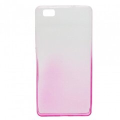 Telefona maciņš Mocco Gradient Back Case, piemērots Samsung G925 Galaxy S6 Edge telefonam, caurspīdīgs - rozā цена и информация | Чехлы для телефонов | 220.lv