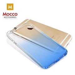 Telefona maciņš Mocco Gradient Back Case, piemērots Samsung G955 Galaxy S8 Plus telefonam, caurspīdīgs-zils цена и информация | Чехлы для телефонов | 220.lv