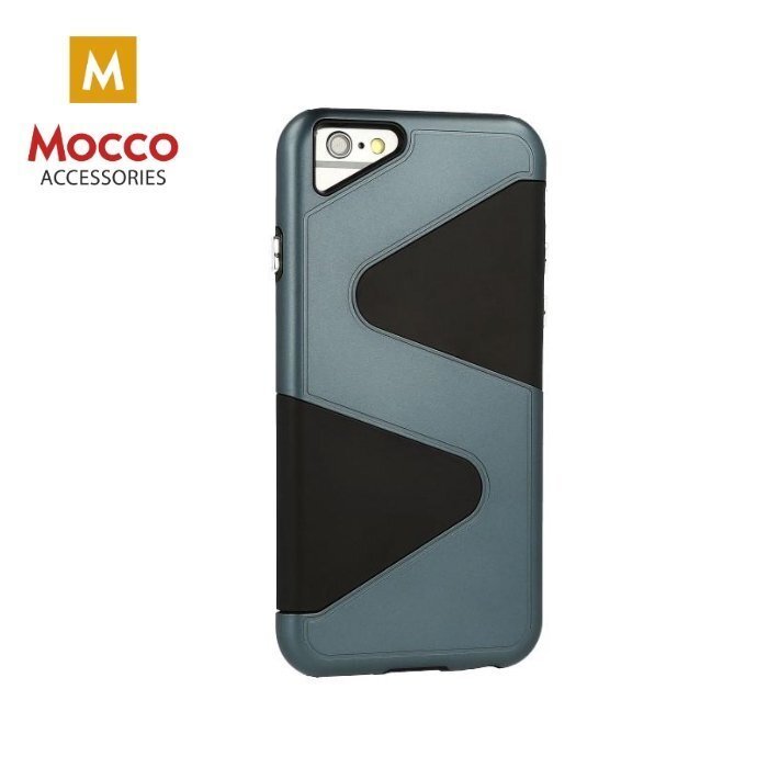 Aizsargmaciņš Mocco Combo Wave Back Case, piemērots Apple iPhone 7 Plus / 8 Plus zils cena un informācija | Telefonu vāciņi, maciņi | 220.lv