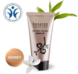 Benecos Natural Creamy Make-Up тональный крем 30 ml, Honey цена и информация | Пудры, базы под макияж | 220.lv