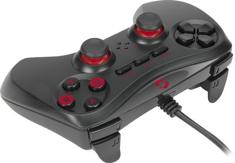 Spēļu kontrolieris ar vadu SpeedLink Strike NX (SL-650000-BK-01) cena un informācija | Spēļu kontrolieri | 220.lv