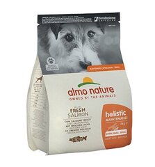 Almo Nature Holistic Maintenance XS/S izmēra suņiem, ar laša gaļu, 2kg. цена и информация | Сухой корм для собак | 220.lv