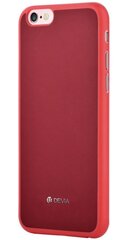 Защитный чехол DEVIA Apple iPhone 7 Plus Jelly Slim Case Wine, красный цена и информация | Чехлы для телефонов | 220.lv