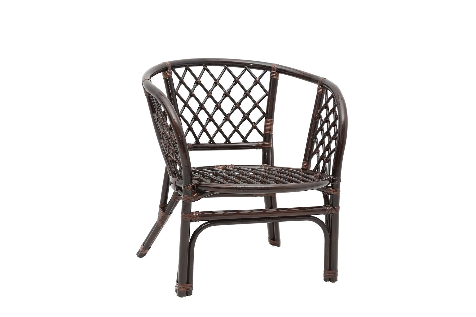 Pīts krēsls NORE Bahama, tumši brūns цена и информация | Dārza krēsli | 220.lv