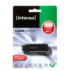 Zibatmiņa USB INTENSO 3533480 USB 3.0, 32 GB cena un informācija | USB Atmiņas kartes | 220.lv