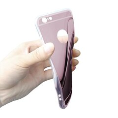 Aizsargvāciņš Mocco Mirror Silicone Back Case With Mirror, piemērots Xiaomi Redmi Note 3 telefonam, rozā cena un informācija | Telefonu vāciņi, maciņi | 220.lv