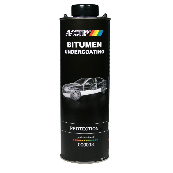 Apakšas aizsargpārklājums Motip Bitumen Undercoating, 1000 ml cena un informācija | Auto ķīmija | 220.lv