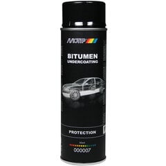 Drošības pārklājums auto apakšai Motip Bitumen Undercoating, 500 ml цена и информация | Автохимия | 220.lv