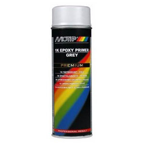 Pelēka epoksīda grunts Motip 1K Epoxy Primer (profesionālā), 500 ml cena un informācija | Auto ķīmija | 220.lv