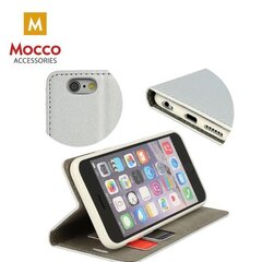 Telefona maciņš Mocco Smart Modus Book Case, piemērots Samsung J730 Galaxy J7 (2017) telefonam, sudrabains cena un informācija | Telefonu vāciņi, maciņi | 220.lv