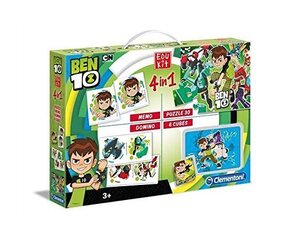 Izglītības spēļu komplekts 4in1 Clementoni (Ben 10) цена и информация | Настольные игры, головоломки | 220.lv