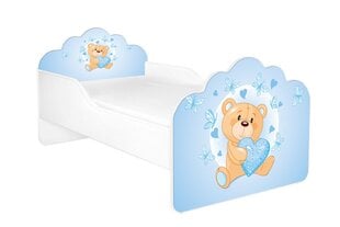 Детская кровать с матрасом POLA 17, 140x70 см цена и информация | Детские кровати | 220.lv