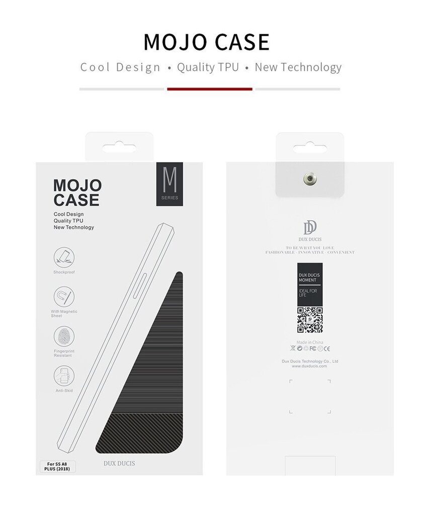Telefona maciņš Dux Ducis Mojo Case, piemērots Apple iPhone X telefonam, zeltains cena un informācija | Telefonu vāciņi, maciņi | 220.lv