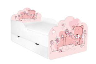 Детская кровать с матрасом и ящиком для постельного белья POLA 6, 160x80 см цена и информация | Детские кровати | 220.lv