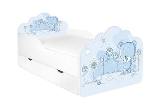 Детская кровать с матрасом и ящиком для постельного белья POLA 12, 160x80 см цена и информация | Детские кровати | 220.lv