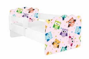 Кровать с матрасом и съемной защитой ALEX 53, 140x70 см цена и информация | Детские кровати | 220.lv