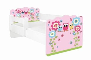 Кровать с матрасом и съемной защитой ALEX 54, 140x70 см цена и информация | Детские кровати | 220.lv