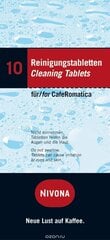 NIVONA NIRT 701 tabletes 10 gab., Tīrīšanas tabletes cena un informācija | Kafijas automātu piederumi | 220.lv