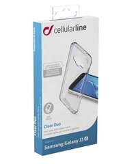 Samsung Galaxy J3(2016) cover Clear Duo by Cellular tr. цена и информация | Чехлы для телефонов | 220.lv