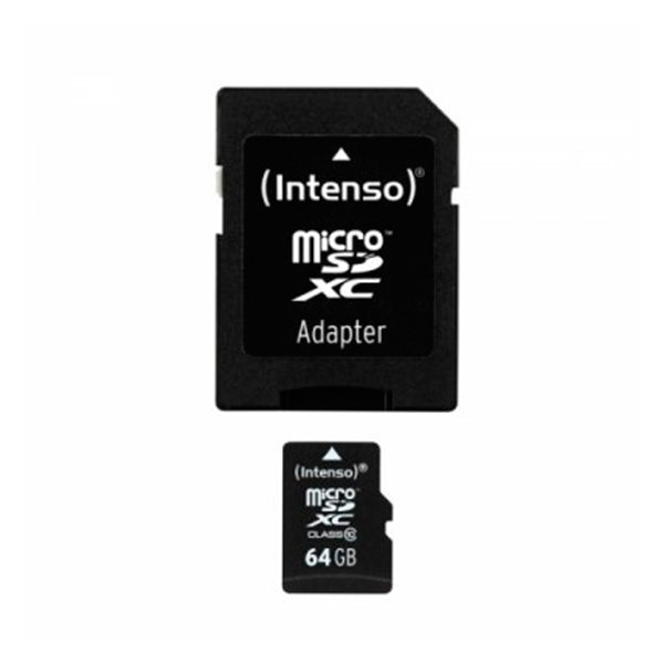 [DUPLICATE 30710216] Atminas karte Intenso - Micro SDXC 64GB Class10 + Adapteris cena un informācija | Atmiņas kartes mobilajiem telefoniem | 220.lv