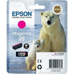 Tintes kārtridžs Epson C13T26134010, rozā cena un informācija | Tintes kārtridži | 220.lv