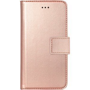 Universal Book Case 5.0 by BigBen Rose Gold cena un informācija | Telefonu vāciņi, maciņi | 220.lv