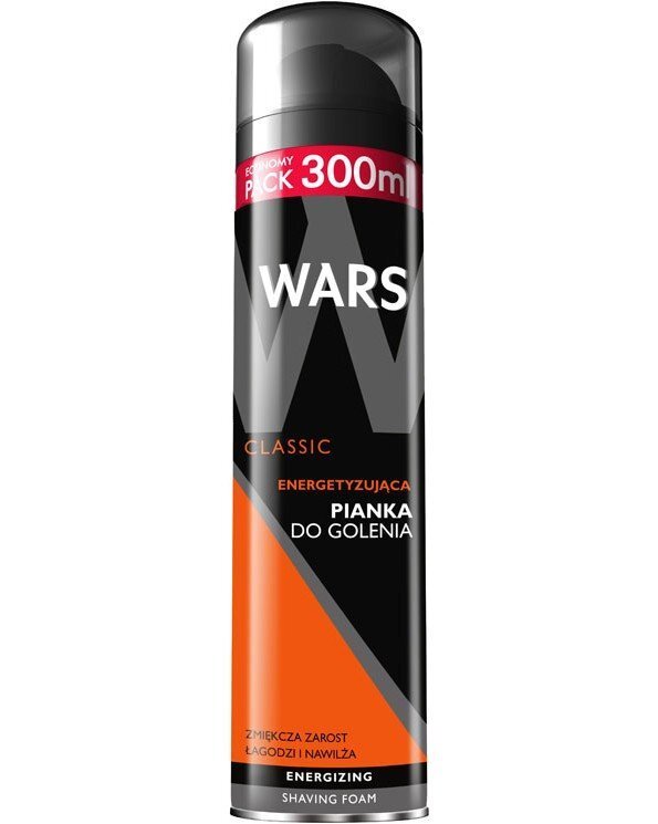 Skūšanās putas Wars Classic 300 ml цена и информация | Skūšanās piederumi, kosmētika | 220.lv