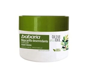 Matu maska ar olīveļļu Babaria 250 ml cena un informācija | Matu uzlabošanai | 220.lv