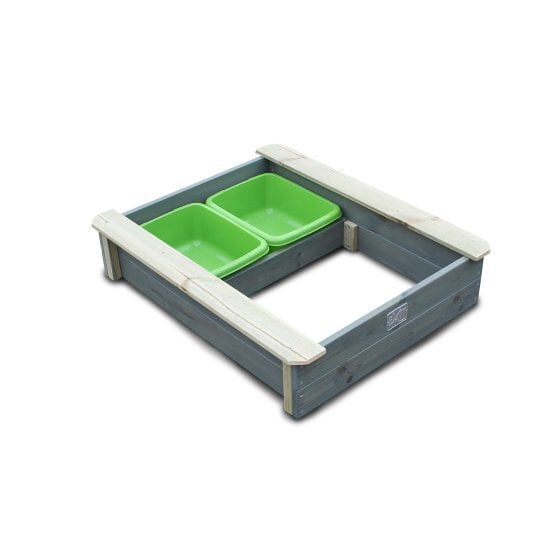 Smilšu kaste ar vāku, EXIT Aksent (FSC Mix 100%) цена и информация | Smilšu kastes, smiltis | 220.lv