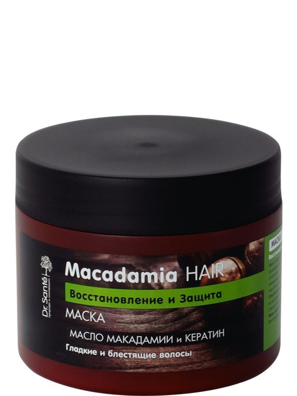 Atjaunojoša maska matiem Dr. Sante Macadamia 300 ml цена и информация | Matu uzlabošanai | 220.lv