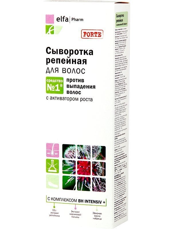 Serums pret matu izkrišanu Elfa Forte 100 ml цена и информация | Kosmētika matu stiprināšanai | 220.lv