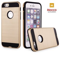 Aizsargvāciņš Mocco Motomo Defender Super Protection Back Case, piemērots Apple iPhone X telefonam, zeltains цена и информация | Чехлы для телефонов | 220.lv
