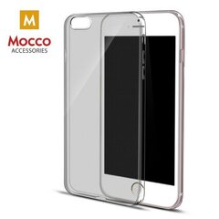 Aizsargvāciņš Mocco Ultra Back Case 0.3 mm, piemērots Huawei Y5 II / Y6 II telefonam, caurspīdīgs-melns cena un informācija | Telefonu vāciņi, maciņi | 220.lv