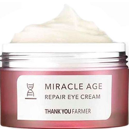 Krēms ādai ap acīm ar Šī sviestu Thank You Farmer Miracle Age Repair 20 g cena un informācija | Sejas krēmi | 220.lv