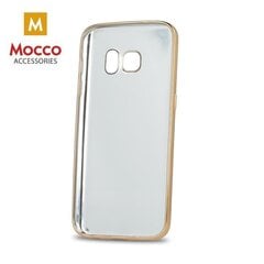 Aizsargvāciņš Mocco Strip Plating, piemērots Huawei P9 Lite telefonam, zeltains-rozā  cena un informācija | Telefonu vāciņi, maciņi | 220.lv