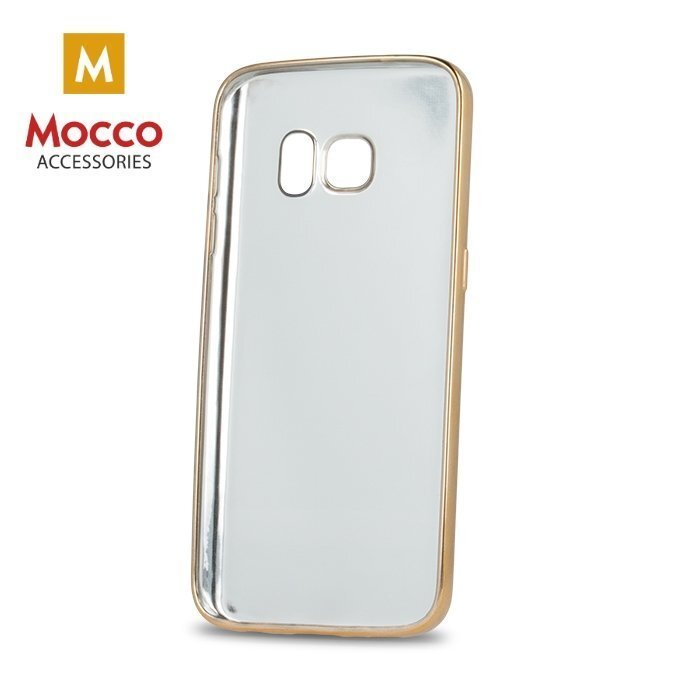 Aizsargvāciņš Mocco Strip Plating, piemērots Huawei P9 Lite telefonam, zeltains-rozā  цена и информация | Telefonu vāciņi, maciņi | 220.lv