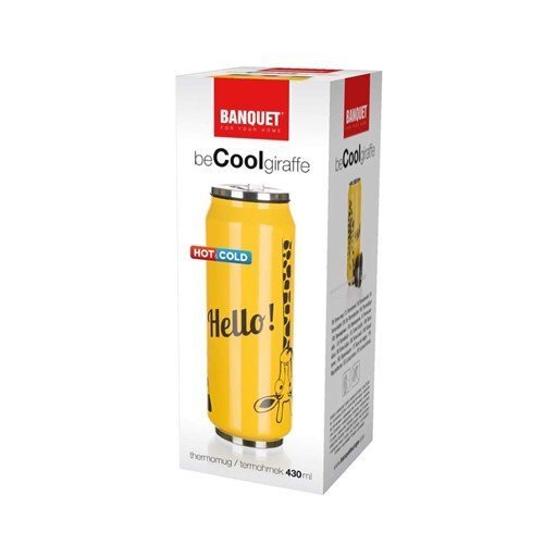 Ūdens pudele Be Cool Giraffe, 430ml cena un informācija | Ūdens pudeles | 220.lv