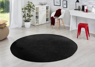 Paklājs Hanse Home Fancy Black, 133x133 cm цена и информация | Ковры | 220.lv