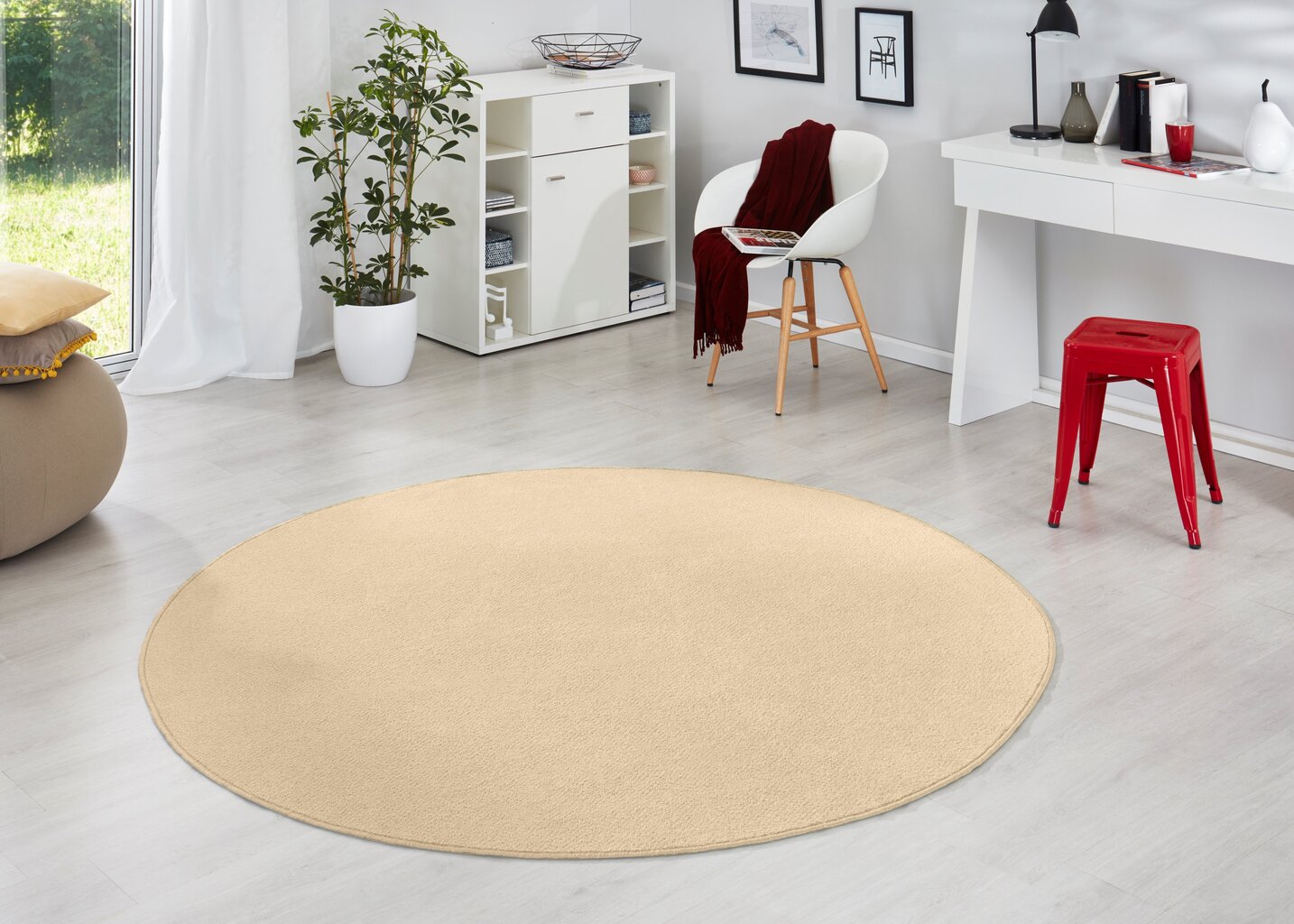 Hanse Home paklājs Fancy Beige, 133x133 cm цена и информация | Paklāji | 220.lv