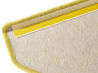 Hanse Home kāpņu paklājiņu komplekts Fancy Yellow, 15 gab cena un informācija | Paklāji | 220.lv