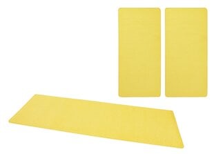 Hanse Home paklāju komplekts Fancy Yellow, 3 gab. cena un informācija | Paklāji | 220.lv