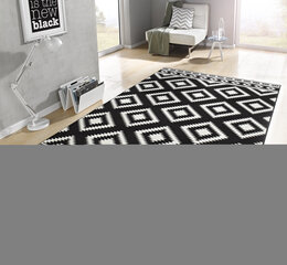 Paklājs Hanse Home Gloria Ethno Black Cream, 80x200 cm cena un informācija | Paklāji | 220.lv