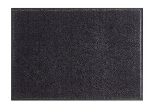 Hanse Home kājslauķis Soft & Clean Black, 39x80 cm cena un informācija | Kājslauķi | 220.lv