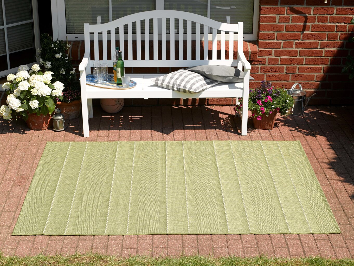 Paklājs Hanse Home Sunshine Green, 160x230 cm cena un informācija | Paklāji | 220.lv