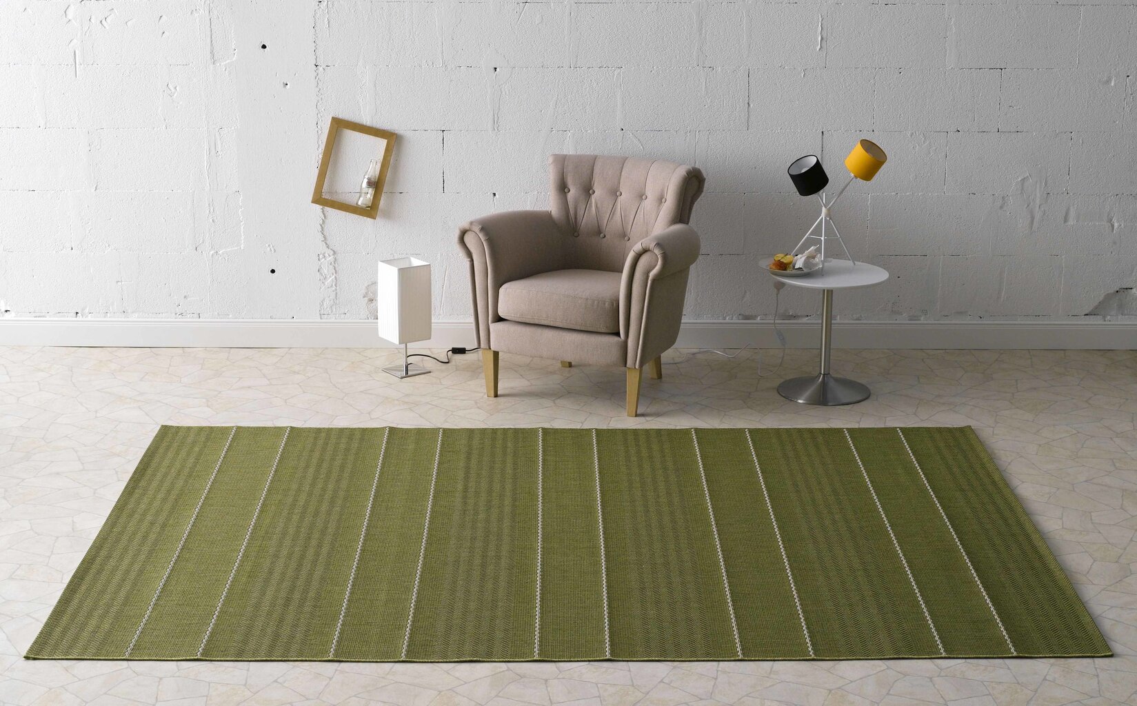 Paklājs Hanse Home Sunshine Green, 160x230 cm cena un informācija | Paklāji | 220.lv