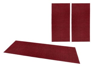 Paklāju komplekts Hanse Home Pure Red, 3 gab. цена и информация | Ковры | 220.lv