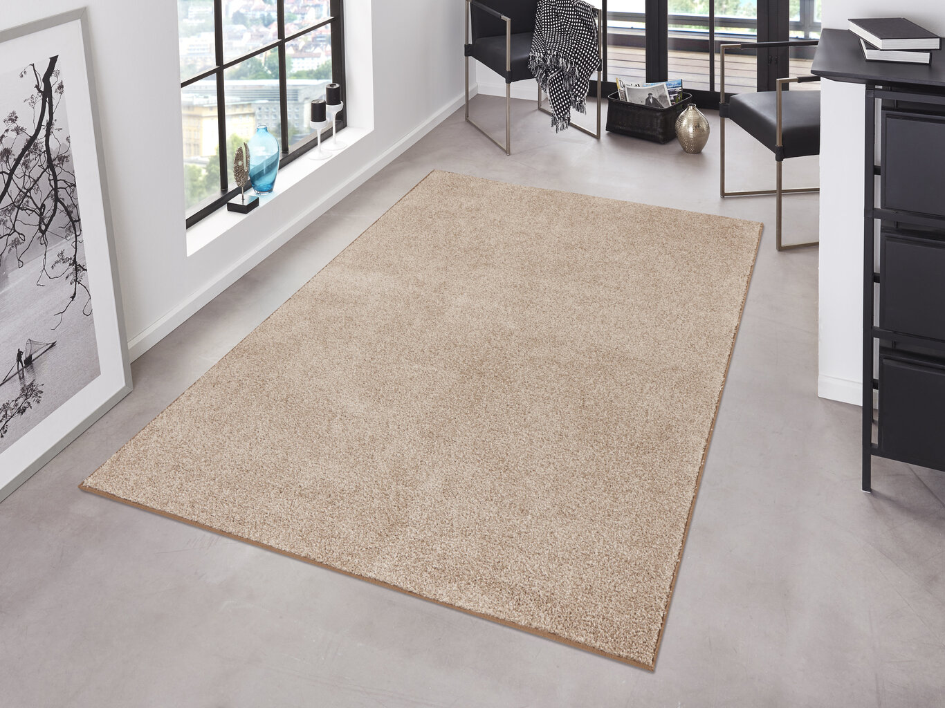 Hanse Home paklājs Pure Taupe Cream, 80x400 cm cena un informācija | Paklāji | 220.lv