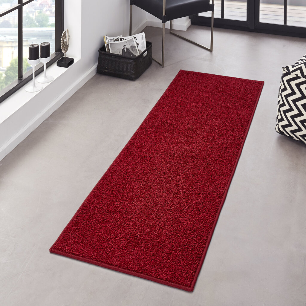 Paklājs Hanse Home Pure Red, 80x200 cm цена и информация | Paklāji | 220.lv