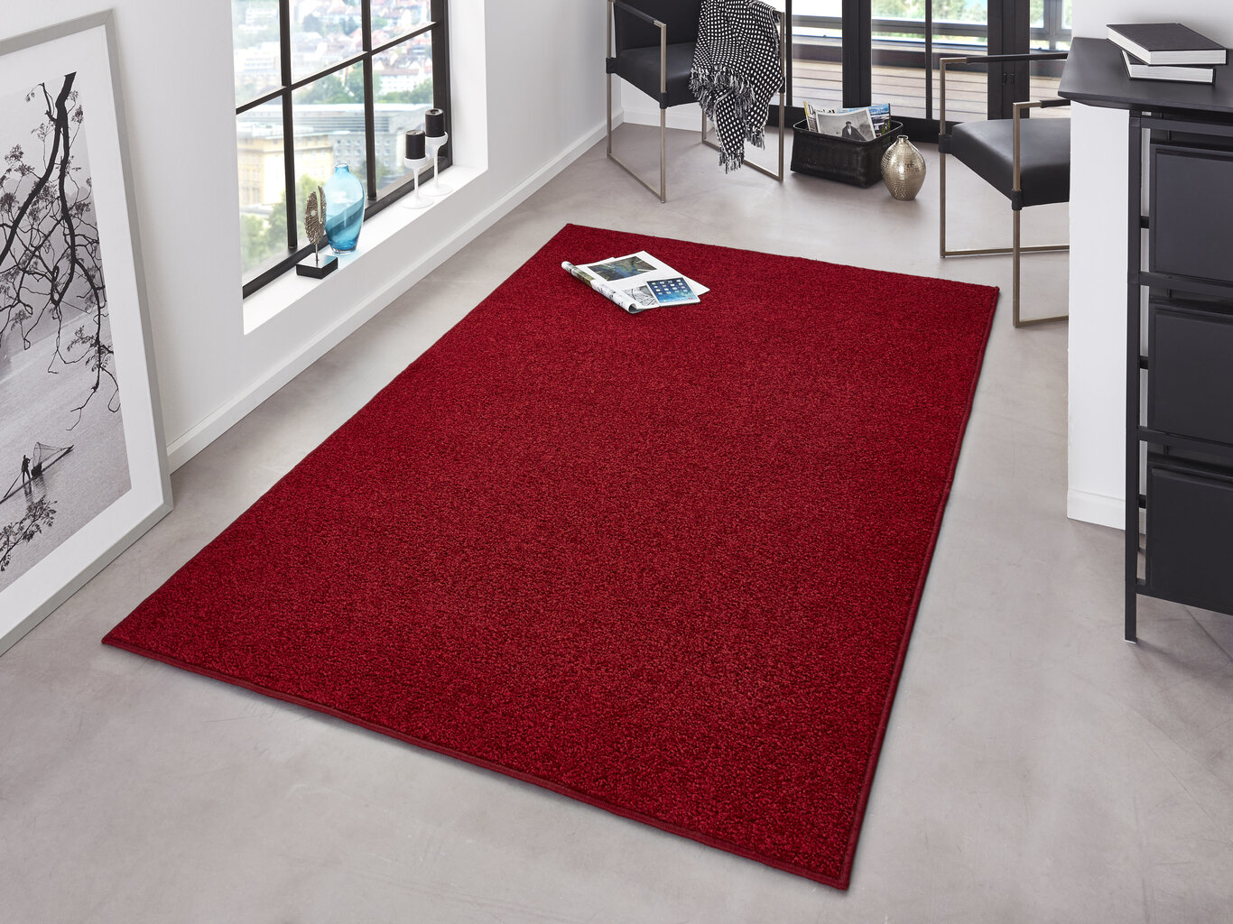 Hanse Home paklājs Pure Red, 80x300 cm cena un informācija | Paklāji | 220.lv