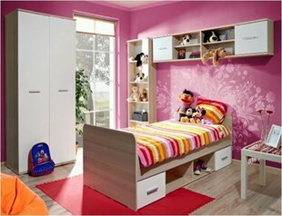 Набор мебели для детской комнаты  Dino I, Дуб / Белый цена и информация | Комплекты для детской комнаты | 220.lv